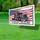 Patriotic Semi-Truck American Flag TRUCKER - USA 250th Anniversary 1776-2026 Celebration Yard Sign - 4