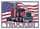 Patriotic Semi-Truck American Flag TRUCKER - USA 250th Anniversary 1776-2026 Celebration Yard Sign - 6