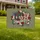 Distressed USA 250th Anniversary Patriotic Floral - 1776-2026 Freedom Celebration Yard Sign - 1