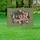 Distressed USA 250th Anniversary Patriotic Floral - 1776-2026 Freedom Celebration Yard Sign - 5
