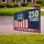 Distressed American Flag 1776-2026 - 250 Years Quarter-Millennial USA Celebration Yard Sign - 3
