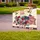 Patriotic Floral Bouquet American Flag USA 250th Anniversary 1776-2026 Independence Day Yard Sign - 3