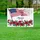 Waving American Flag "America" 1776-2026 Floral - USA 250th Anniversary Patriotic Design Yard Sign - 5