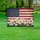 Distressed American Flag Daisies 1776-2026 - USA 250th Anniversary Independence Day Yard Sign - 5
