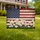Distressed American Flag Daisies 1776-2026 - USA 250th Anniversary Independence Day Yard Sign - 1
