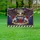 Bald Eagle American Flag 1776-2026 - USA 250th Anniversary Patriotic Floral Art Yard Sign - 5