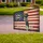 Statue of Liberty Torch Distressed American Flag 1776-2026 - USA 250th Anniversary Patriotic Yard Sign - 3