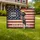Statue of Liberty Torch Distressed American Flag 1776-2026 - USA 250th Anniversary Patriotic Yard Sign - 1