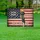 Statue of Liberty Torch Distressed American Flag 1776-2026 - USA 250th Anniversary Patriotic Yard Sign - 5