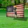 Statue of Liberty Torch Distressed American Flag 1776-2026 - USA 250th Anniversary Patriotic Yard Sign - 4