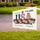 Distressed USA 250th Anniversary 1776-2026 - Floral Daisies Garland Faith Freedom Yard Sign - 3
