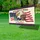 Bald Eagle Statue of Liberty 1776-2026 - USA 250th Anniversary Independence Day Yard Sign - 4