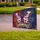 Stained Glass American Flag Butterfly 1776-2026 - USA 250th Anniversary Patriotic Yard Sign - 3