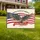 Bald Eagle American Flag Statue of Liberty 1776-2026 USA 250th Anniversary Independence Day Yard Sign - 1