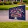 Stained Glass USA 250 American Flag - 1776-2026 Anniversary Patriotic Display Yard Sign - 3