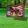 Bay Horse American Flag with Laurel Wreaths 1776-2026 - USA 250th Anniversary Yard Sign - 4