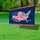 Patriotic USA Flag Map 1776-2026 - America's 250th Birthday Independence Day Yard Sign - 4