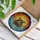 Hippopotamus Head Stained Glass Mosaic Art - Submerged Hippo Water Ripples Sunset Sky Stained Glass Suncatcher - 3