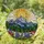 Mountain Wildflower Forest Sun Tiffany Stained Glass Art - Colorful Nature Decor Stained Glass Suncatcher - 1