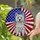 Cheerful Westie Dog American Flag Stained Glass - Patriotic Tiffany Art Gift for Pet Lovers Stained Glass Suncatcher - 2