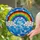 Vibrant Stained Glass Rainbow Clouds Sky Mosaic - Colorful Intricate Tiffany Style Art Stained Glass Suncatcher - 2