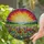 Tiffany Style Stained Glass Wildflower Meadow Landscape Radiant Sun Hills Sunset Sky Stained Glass Suncatcher - 2