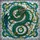 Serpentine Dragon Stained Glass Tiffany Style - Intricate Colorful Mosaic Jewel Tone Art Stained Glass Suncatcher - 5
