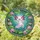 Smiling Axolotl Water Lilies Tiffany Stained Glass Underwater Aquatic Ecosystem Decor Stained Glass Suncatcher - 1