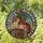 Majestic Colorful Dragon Coiled Books Teacup Stained Glass Tiffany Style Jewel Tones Stained Glass Suncatcher - 1