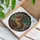 Majestic Colorful Dragon Coiled Books Teacup Stained Glass Tiffany Style Jewel Tones Stained Glass Suncatcher - 3