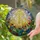 Radiant Golden Cross White Doves Floral Garden Celestial Jewel Tone Translucent Mosaic Stained Glass Suncatcher - 2