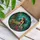 Stained Glass Mermaid, Ocean Life & Underwater Plants - Tiffany Jewel Tone Decor Gift Stained Glass Suncatcher - 3