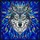 Majestic Wolf Head Stained Glass Mosaic Art - Geometric Crown Translucent Jewel Tones Stained Glass Suncatcher - 5