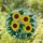 Stained Glass Sunflowers Mosaic Art - Bright Yellow & Green Tiffany Style Home Decor Stained Glass Suncatcher - 1