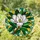 White Magnolia Flower Tiffany Stained Glass Mosaic Art, Intricate Geometric Dappled Light Stained Glass Suncatcher - 1