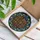 Detailed Stained Glass Bookshelf Ornate Books Floral Frame Golden Goblet Tiffany Stained Glass Suncatcher - 3