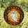 Friendly White Ghost Stained Glass - Gnarled Trees Autumn Forest Tiffany Jewel Tones Stained Glass Suncatcher - 1