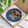 Bald Eagle American Flag 1776-2026 - USA 250th Anniversary Patriotic Laurel Wreath Stained Glass Suncatcher - 3