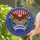 Bald Eagle American Flag 1776-2026 - USA 250th Anniversary Patriotic Laurel Wreath Stained Glass Suncatcher - 2