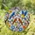 Colorful Birds Stained Glass Art - Tiffany Style Nature Scene Flowers Leaves Window Decor Gift Stained Glass Suncatcher - 1