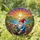 Garden Gnome Stained Glass Meadow Lake Art - Tiffany Style Sunrise Sunset Window Decor Stained Glass Suncatcher - 1