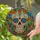 Vibrant Day of the Dead Sugar Skull Stained Glass Floral Fiesta - Mexican Home Decor Stained Glass Suncatcher - 2