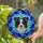 Border Collie Australian Shepherd Dog Stained Glass Mosaic - Tiffany Style Pet Gift Stained Glass Suncatcher - 2
