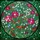 Intricate Edge-to-Edge Stained Glass Wildflower Mosaic - Tiffany Style Translucent Jewel Tones Stained Glass Suncatcher - 5