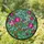 Intricate Edge-to-Edge Stained Glass Wildflower Mosaic - Tiffany Style Translucent Jewel Tones Stained Glass Suncatcher - 1
