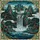 Majestic Waterfall Mountain River Pine Trees - East Asian Stained Glass Art Gift Stained Glass Suncatcher - 5