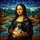 Mona Lisa Pug Intricate Stained Glass Art - Tiffany Style River Valley Landscape Stained Glass Suncatcher - 5