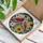 Red Male Female Cardinals Dogwood Sunflowers Berries Green Leaves Tiffany Mosaic Stained Glass Suncatcher - 3