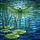 Emerald Green Dragonfly Lily Pad Pond Stained Glass Art - Tiffany Style Nature Lover Gift Stained Glass Suncatcher - 5