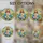 Jesus Christ Tabby Cat Sunflowers - Tiffany Glass Style Glowing Jewel Tones Stained Glass Suncatcher - 4